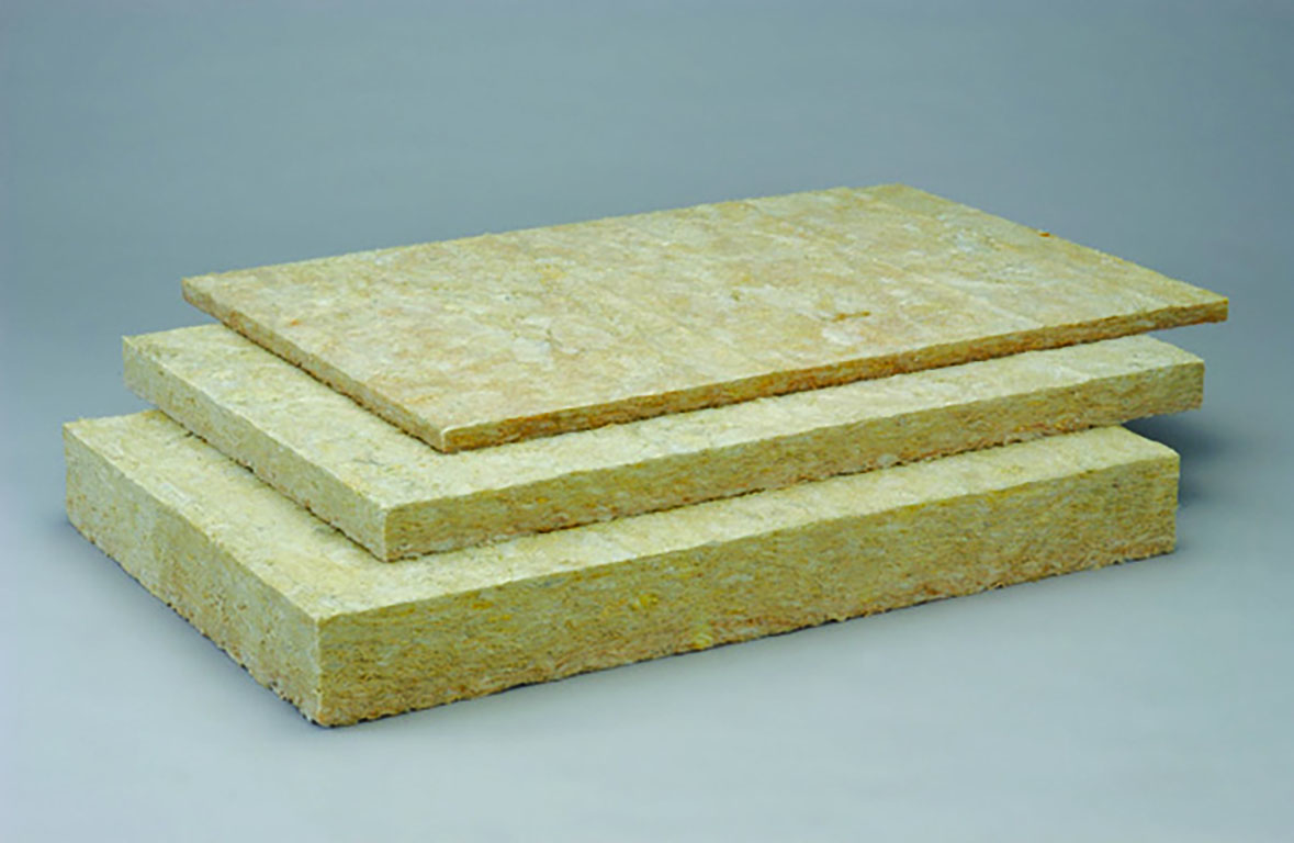 Heat Insulation Material Made of Rock Wool