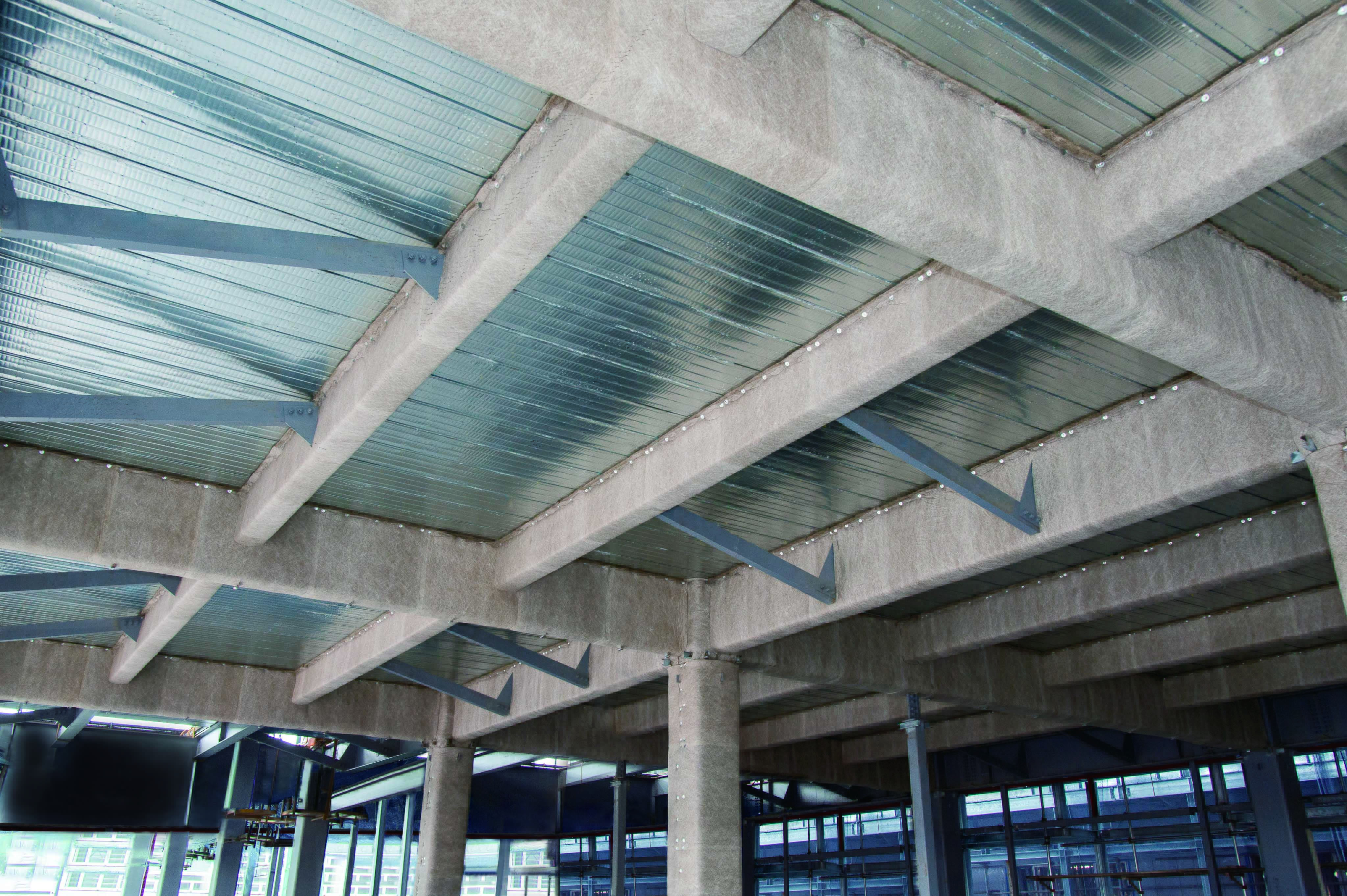 Fire-proofing covering materials